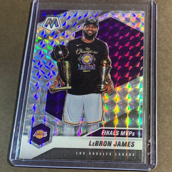 🔥🏀LeBron James Panini Mosaic Prizm basketball card - 100% authentic🏀🔥 - Picture 5 of 11